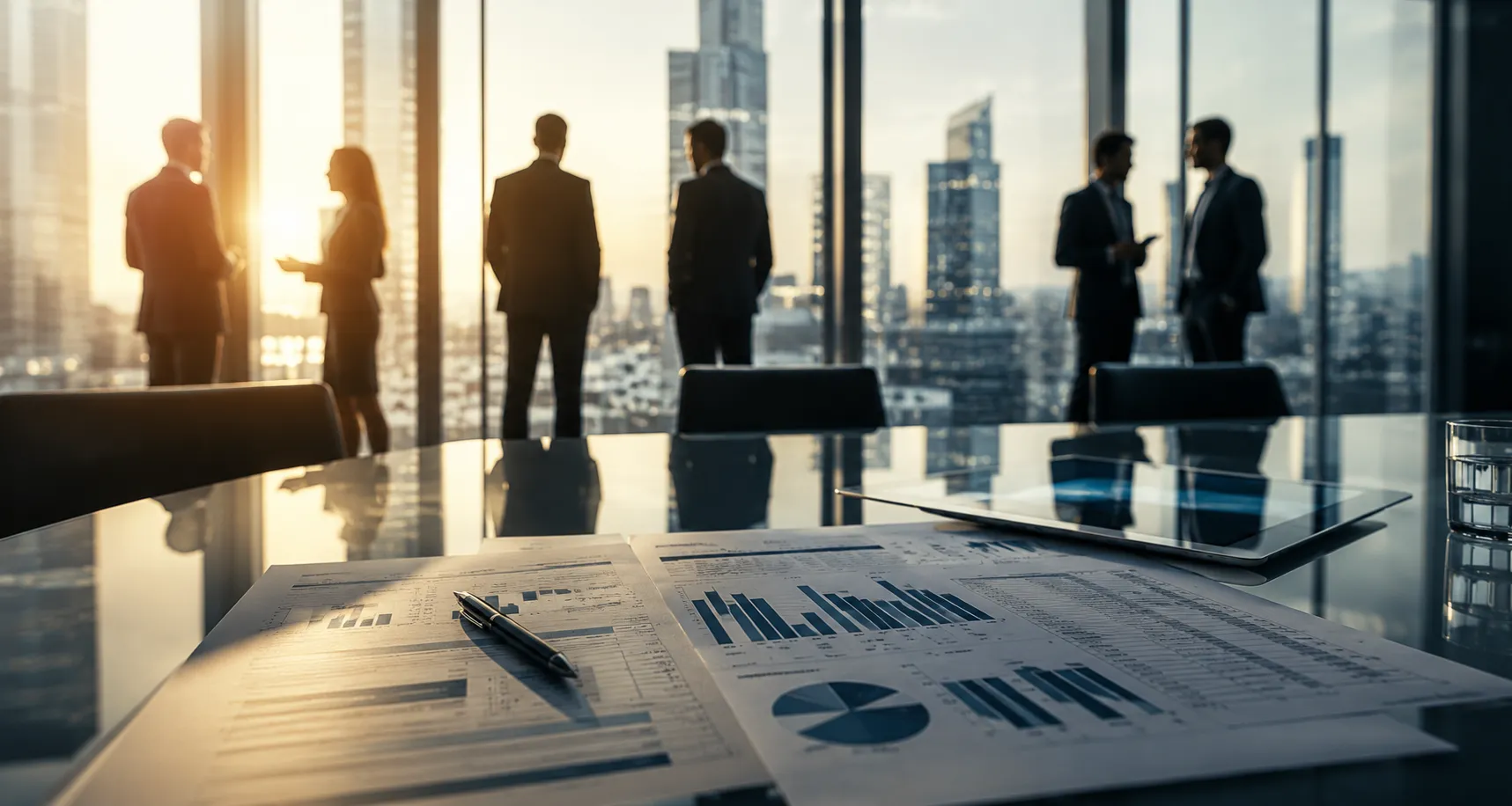 Documentos y gráficos de análisis financiero